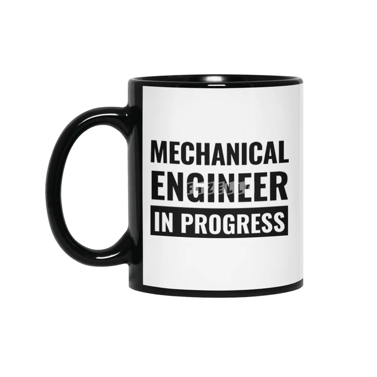 Mechanical Engineer In Progress Siyah Kupa