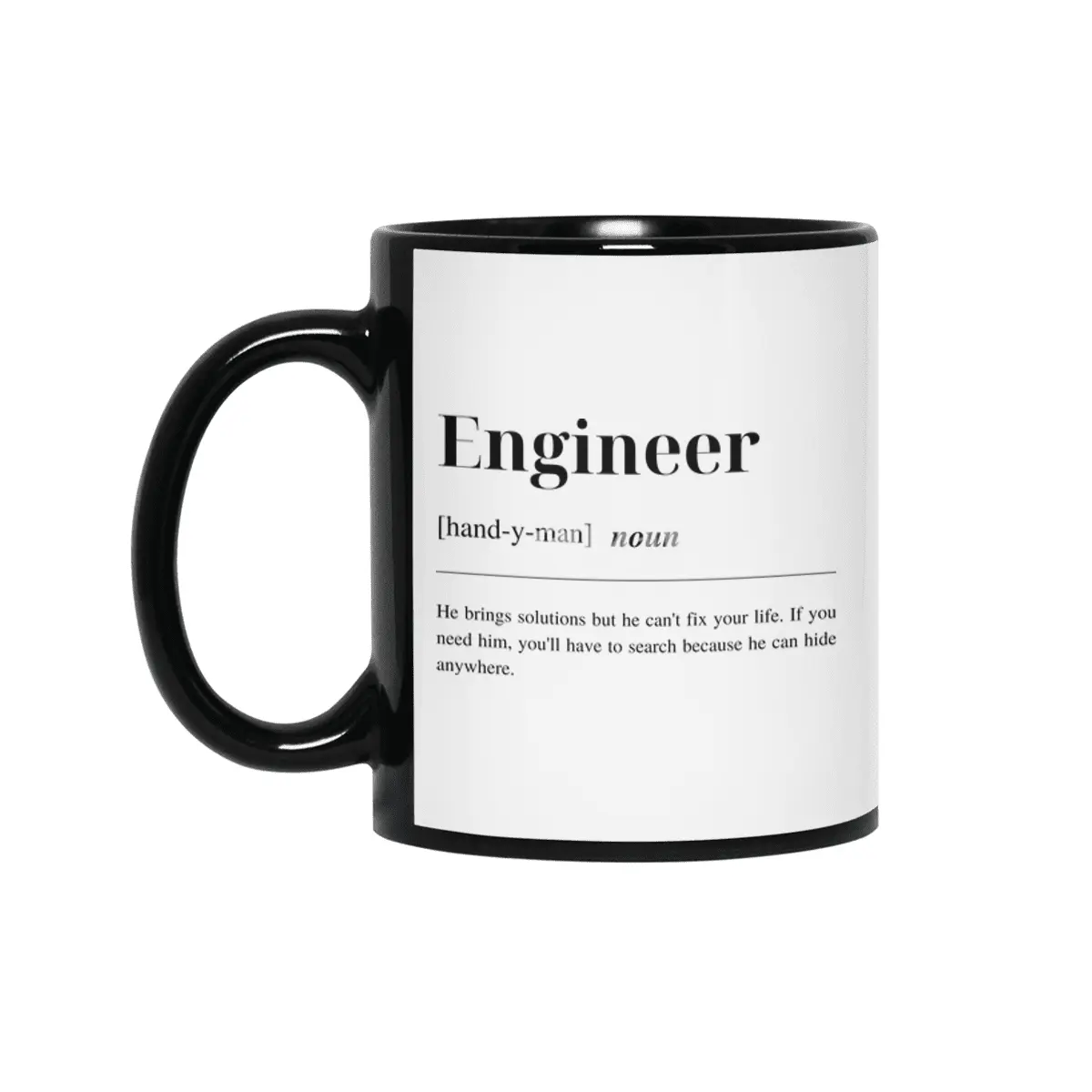 Engineer definition Siyah Kupa
