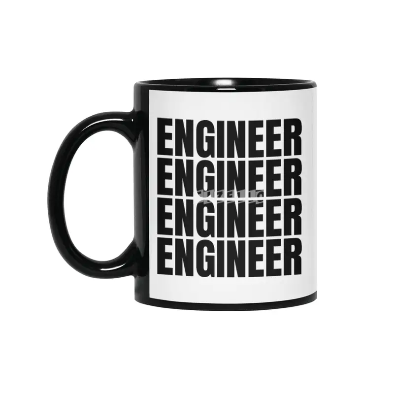 Engineer 4x Siyah Kupa