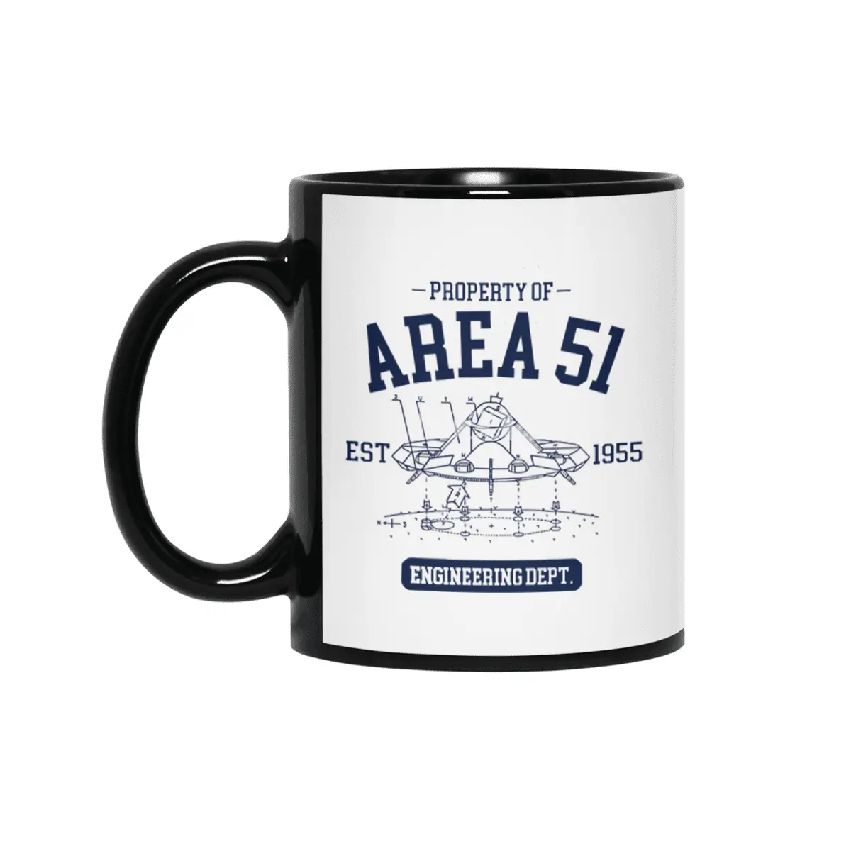 Property of Area 51 Engineering Dept Siyah Kupa