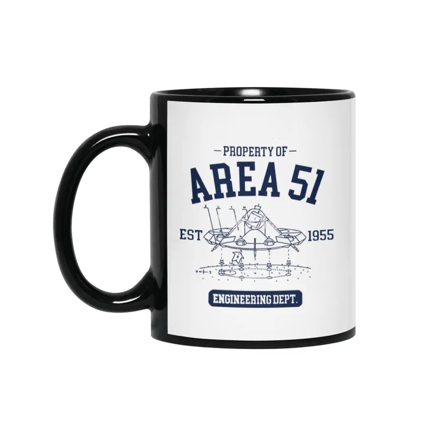 Property of Area 51 Engineering Dept Siyah Kupa