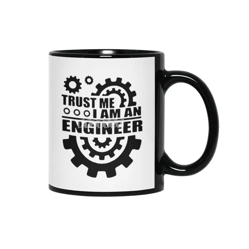 Trust me I am an engineer Siyah Kupa