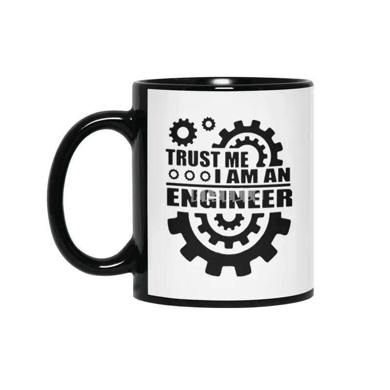 Trust me I am an engineer Siyah Kupa