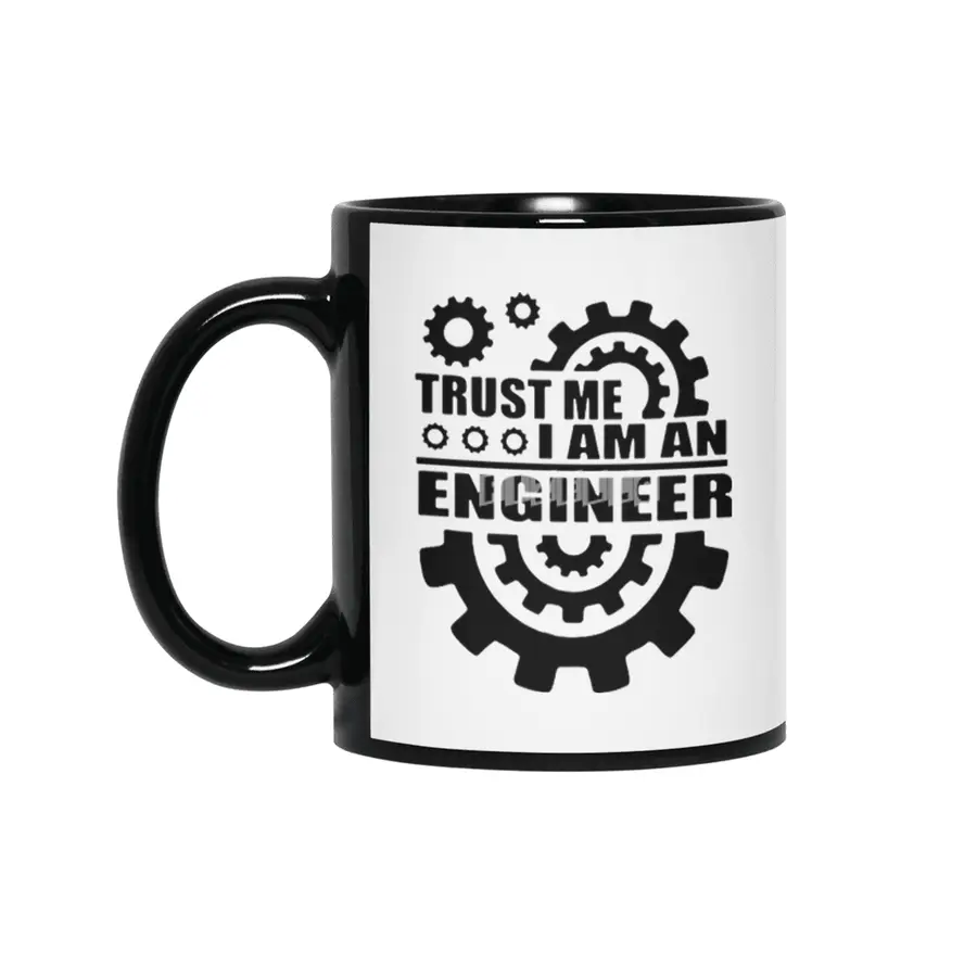 Trust me I am an engineer Siyah Kupa