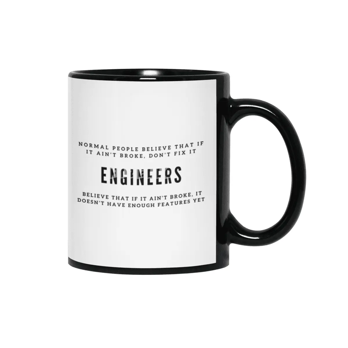 Engineers Siyah Kupa