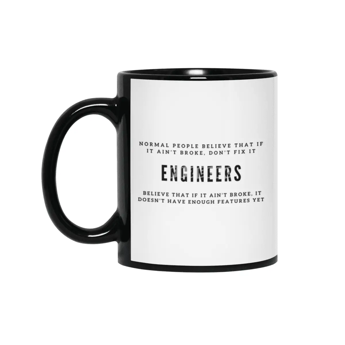 Engineers Siyah Kupa