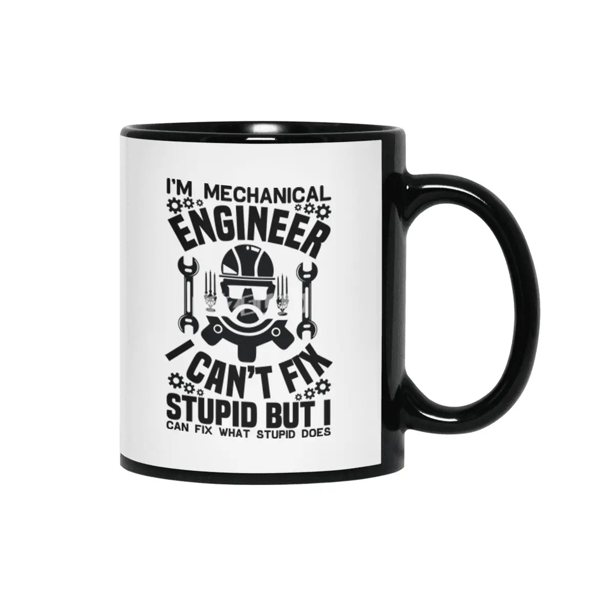 Engineer Crafts Mechanic Gift Siyah Kupa