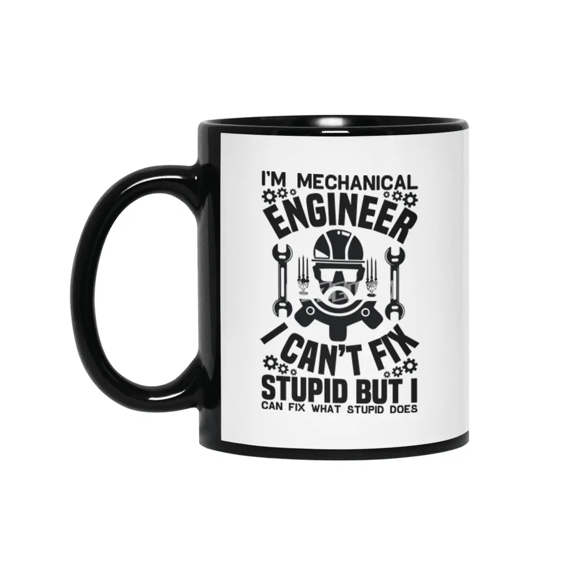 Engineer Crafts Mechanic Gift Siyah Kupa
