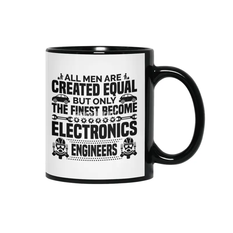 Engineer Crafts Mechanic Gift Siyah Kupa
