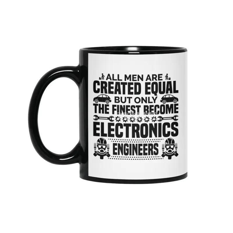 Engineer Crafts Mechanic Gift Siyah Kupa