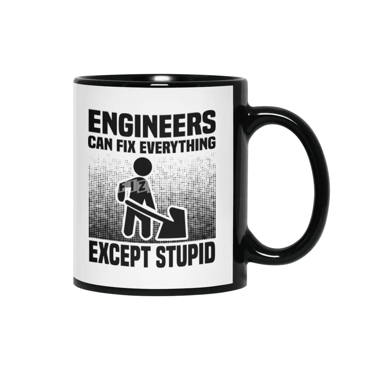 Engineer Crafts Mechanic Gift Siyah Kupa
