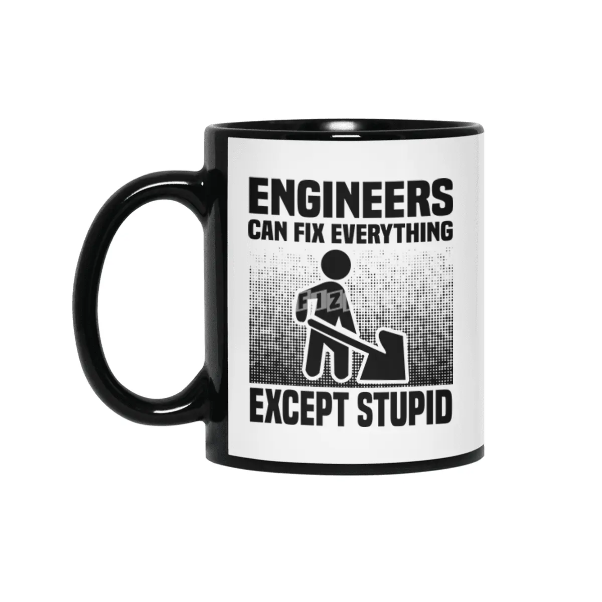 Engineer Crafts Mechanic Gift Siyah Kupa