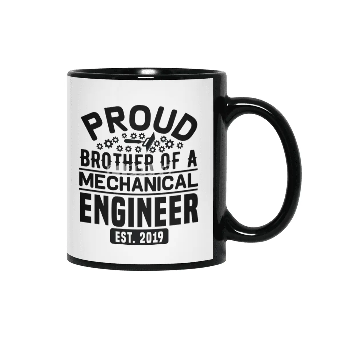 Engineer Crafts Mechanic Gift Siyah Kupa