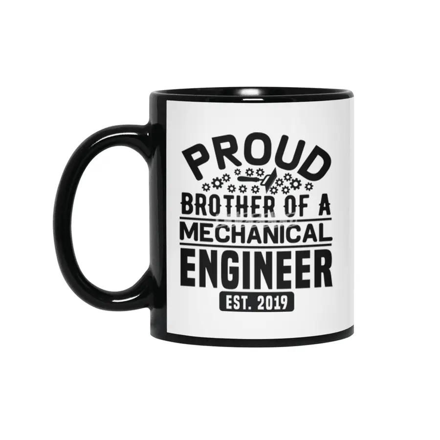 Engineer Crafts Mechanic Gift Siyah Kupa