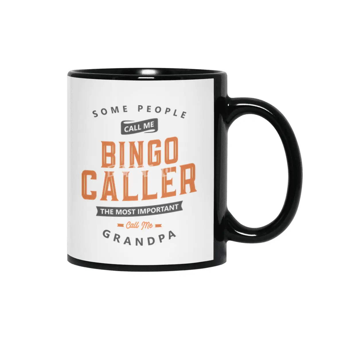 Bingo Caller Funny Job Title Profession Birthday Worker Siyah Kupa