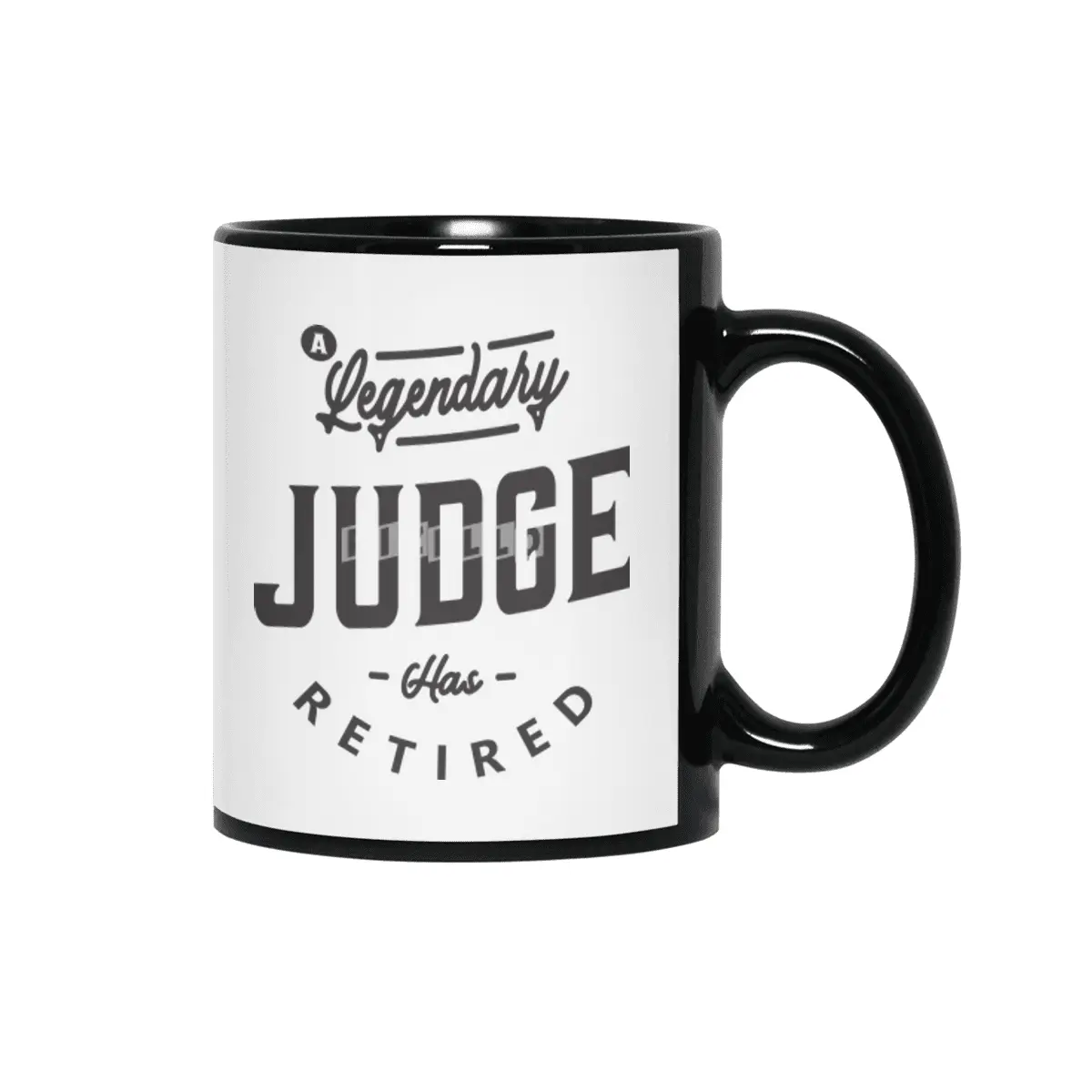 Judge Funny Job Title Profession Birthday Worker Siyah Kupa