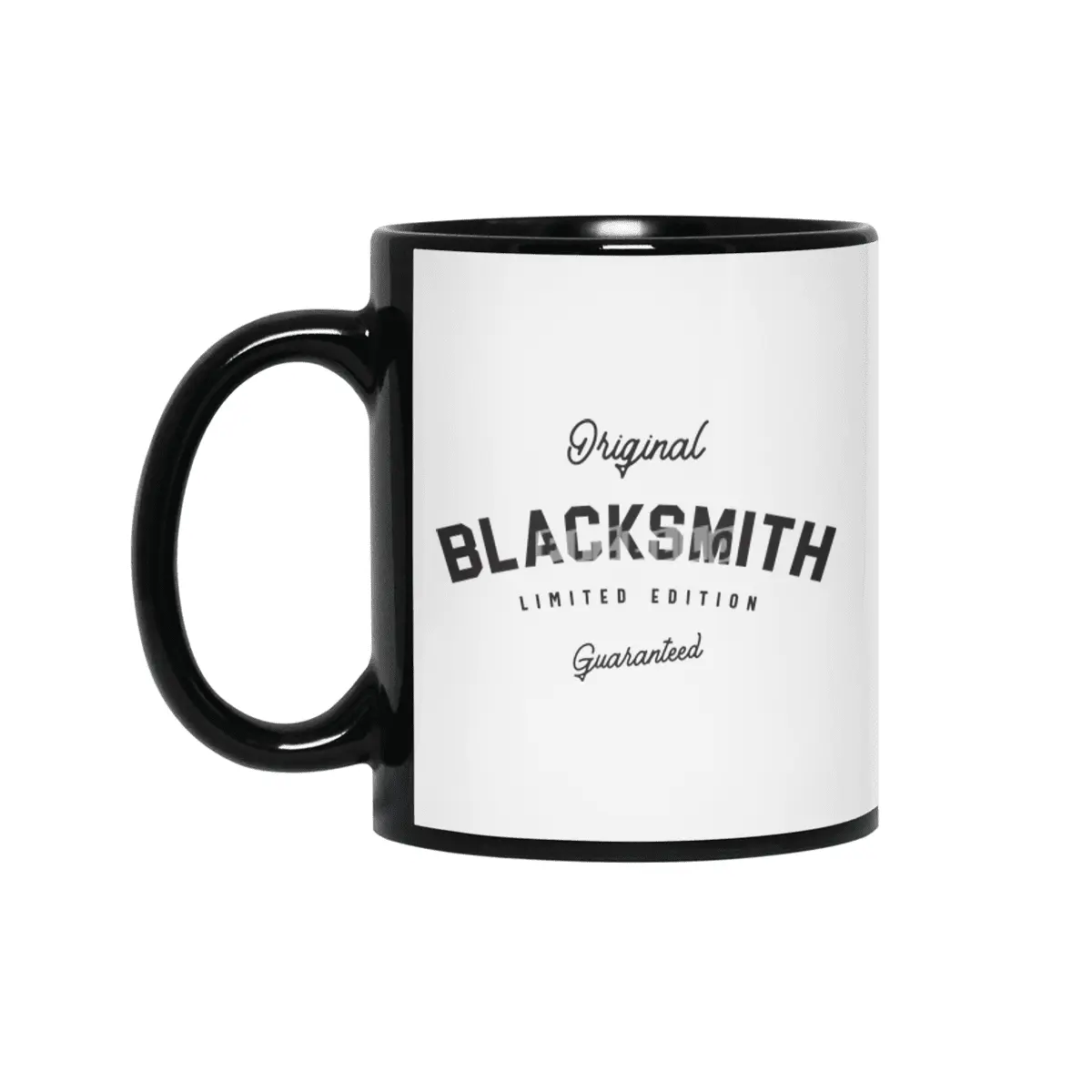Blacksmith Funny Job Title Profession Birthday Worker Siyah Kupa