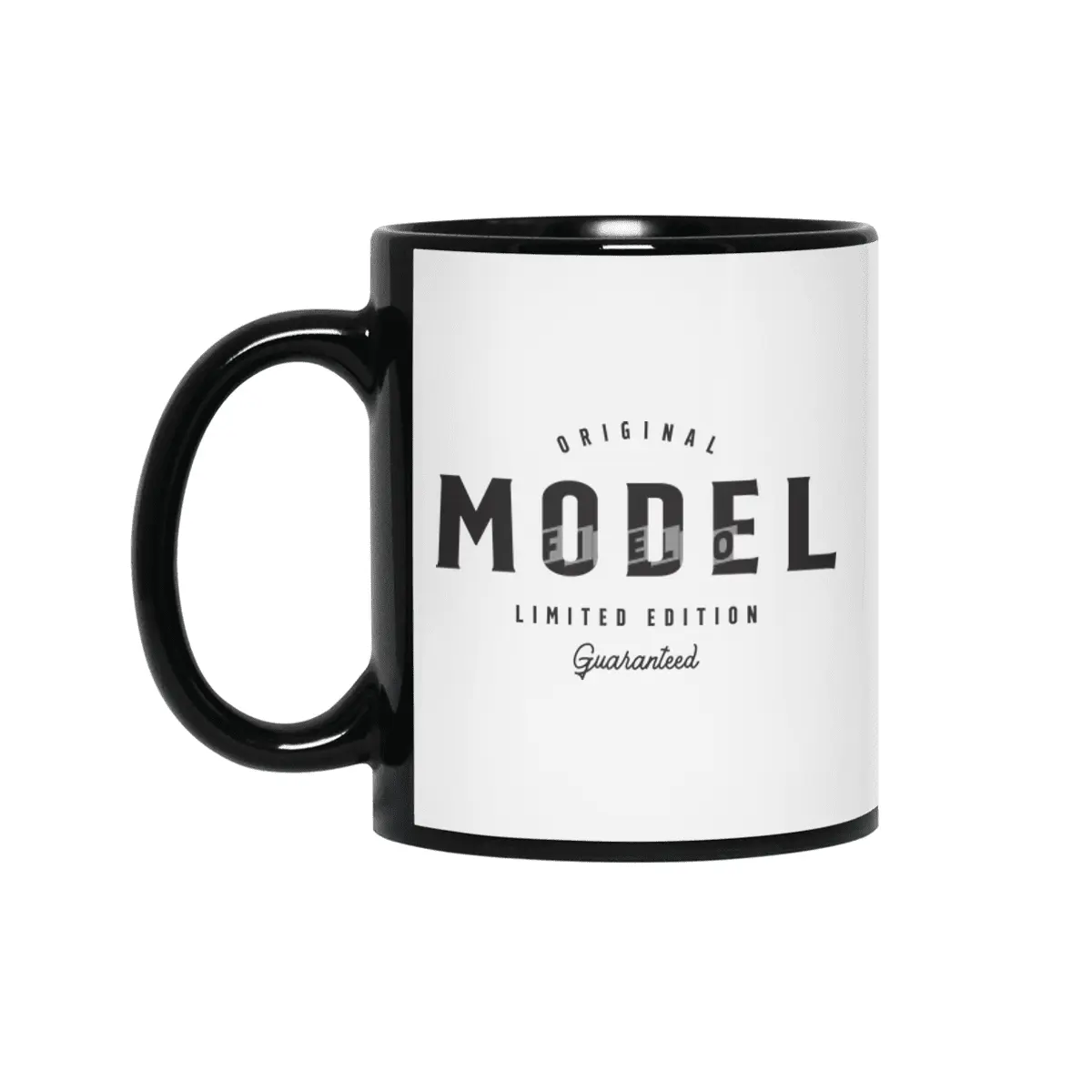 Model Funny Job Title Profession Birthday Worker Siyah Kupa
