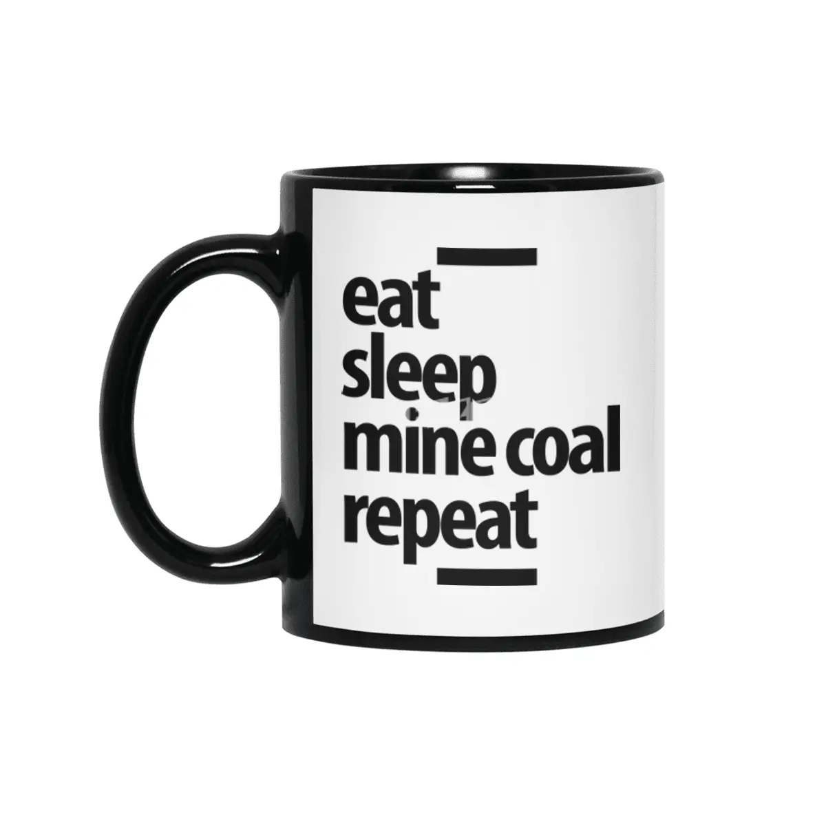 Funny Gift Mine Coal Job Title Gift Siyah Kupa