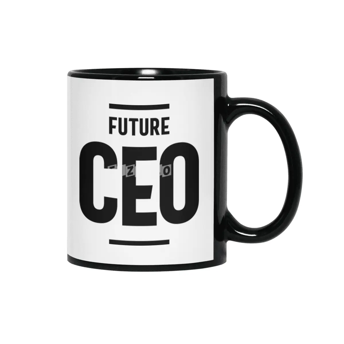 Future CEO Job Title Gift Siyah Kupa