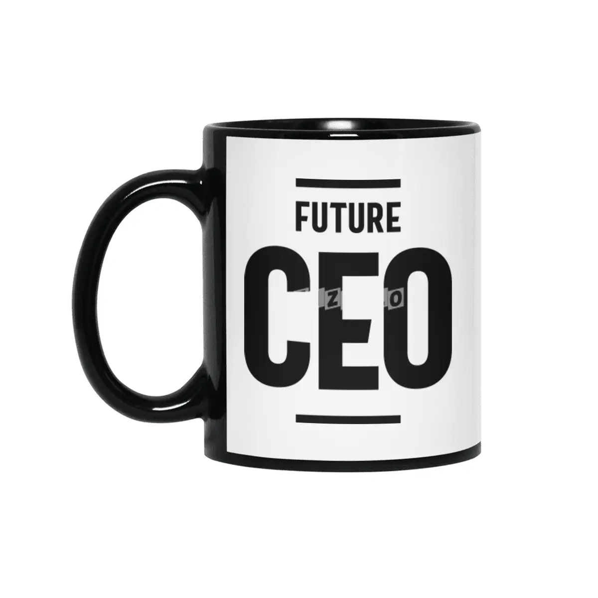 Future CEO Job Title Gift Siyah Kupa