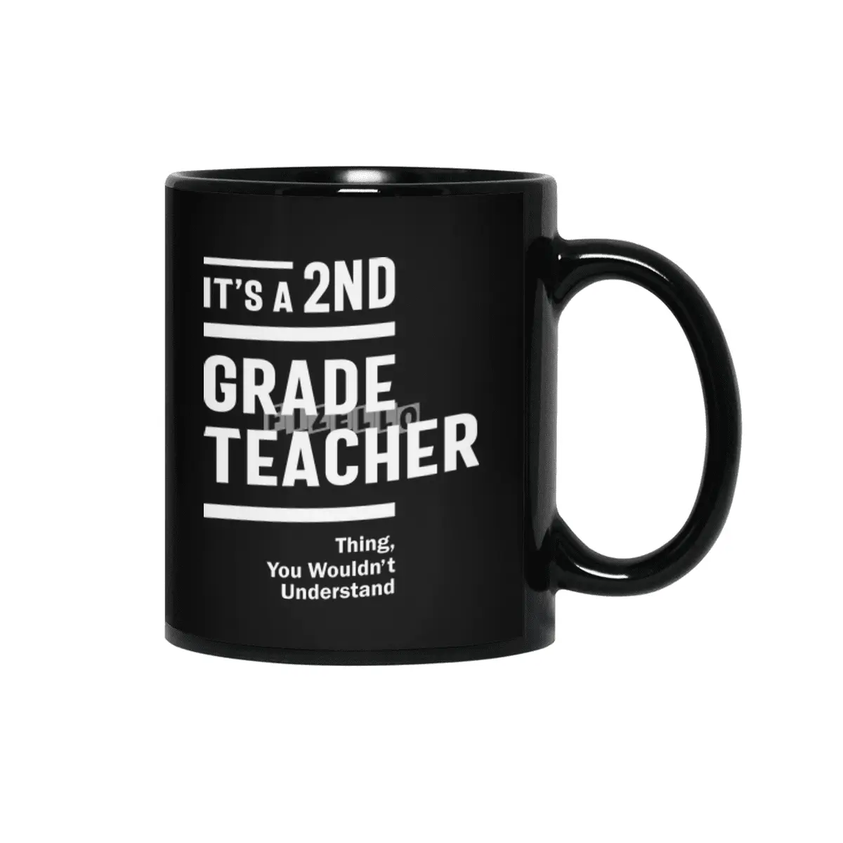 2nd Grade Teacher Job Title Occupation Gift Siyah Kupa