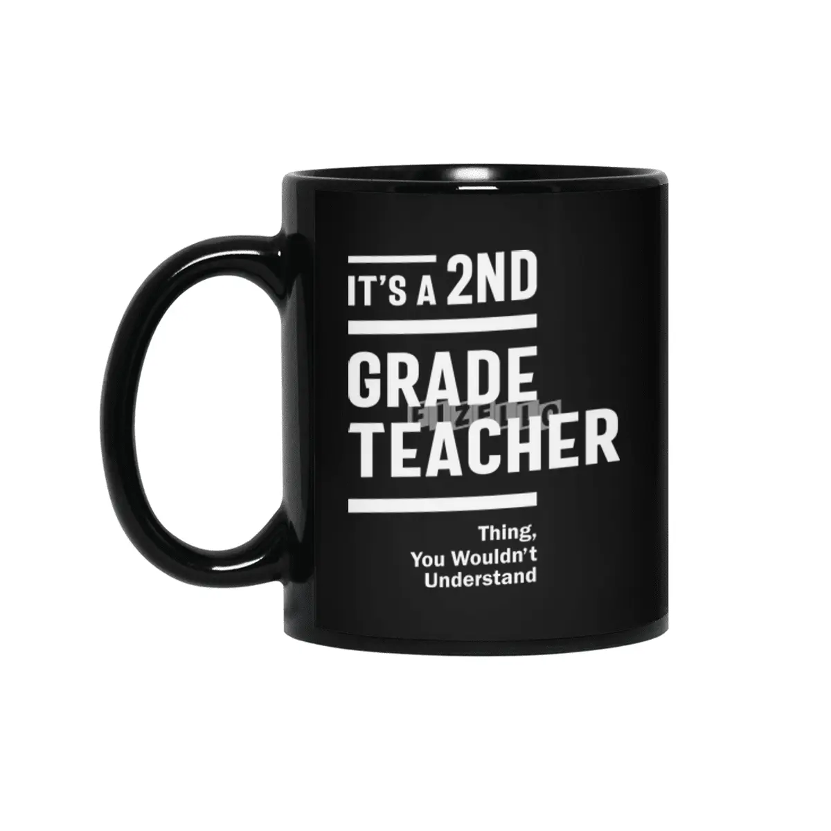 2nd Grade Teacher Job Title Occupation Gift Siyah Kupa