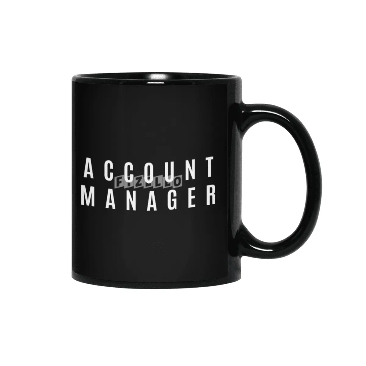 Account Manager Gift Funny Job Title Profession Birthday Idea Siyah Kupa