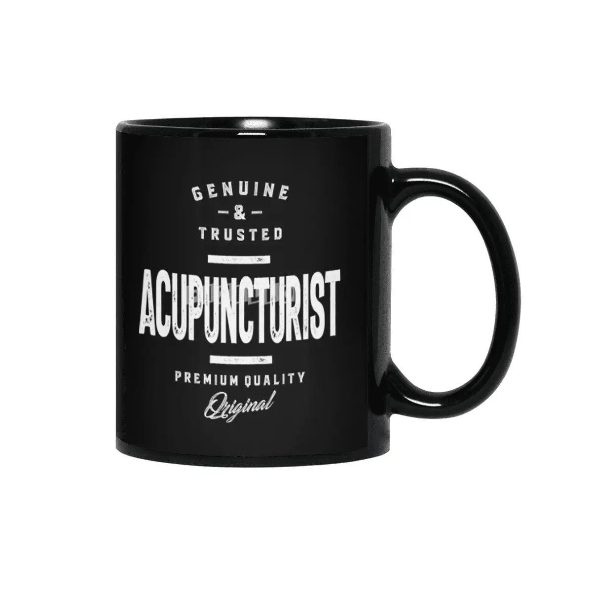 Acupuncturist Gift Funny Job Title Profession Birthday Idea Siyah Kupa