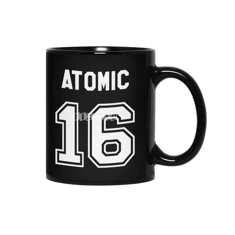 atomic number 16 Siyah Kupa