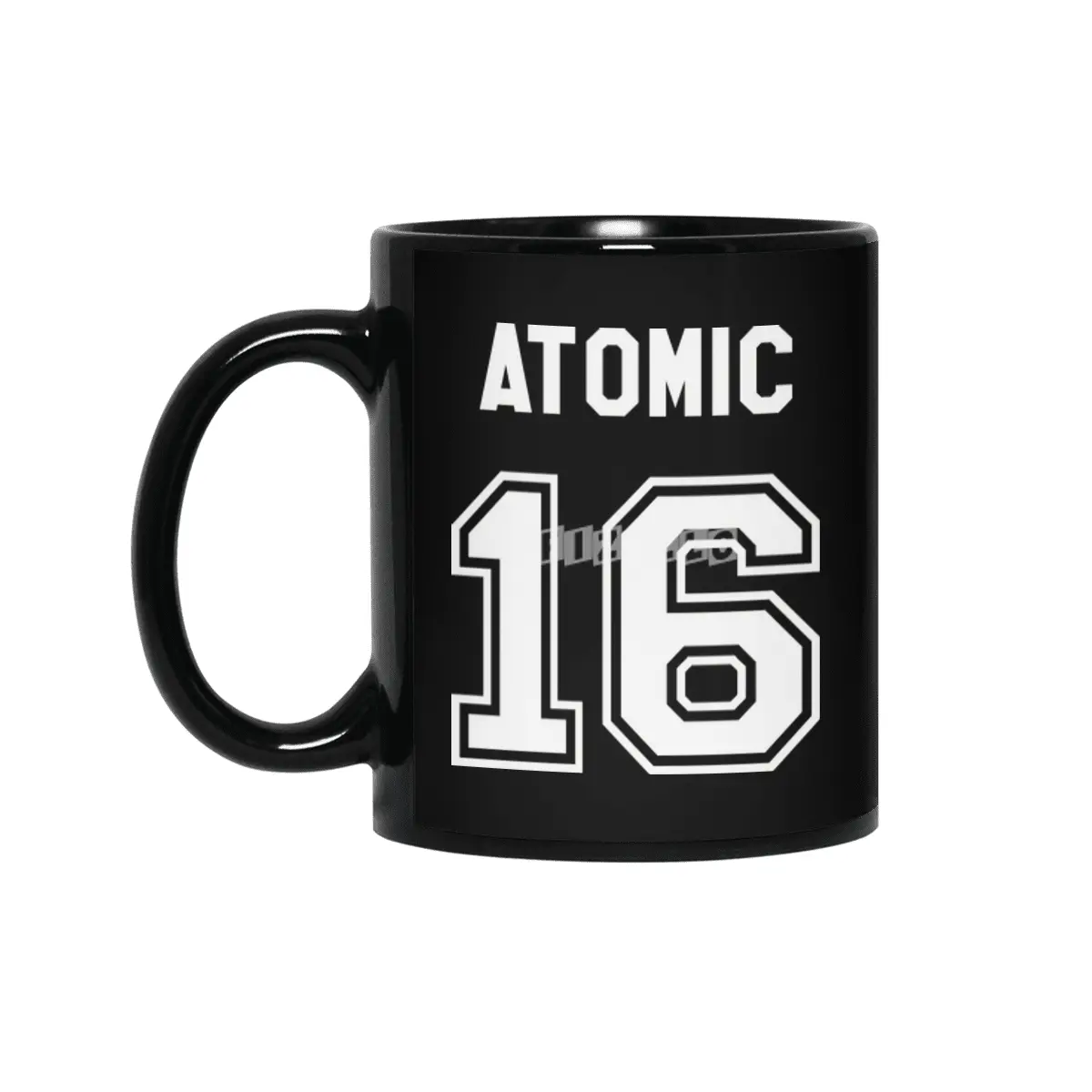 atomic number 16 Siyah Kupa