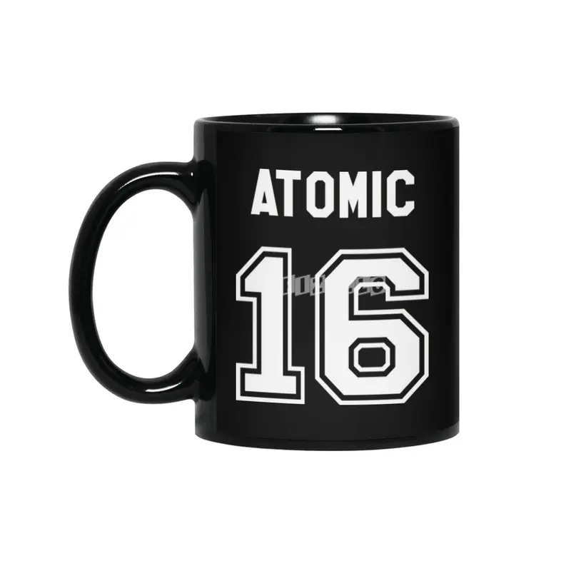 atomic number 16 Siyah Kupa