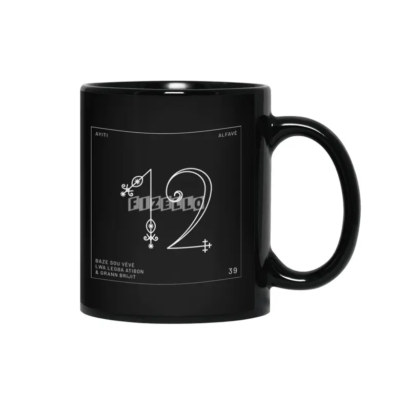 Number 12 | Alfavè Siyah Kupa