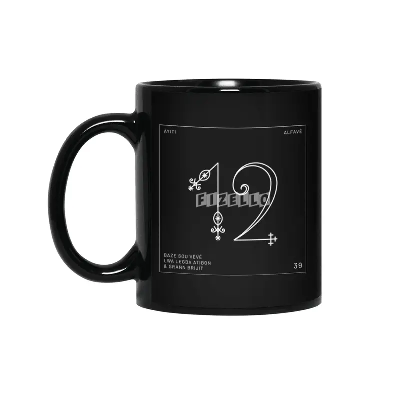 Number 12 | Alfavè Siyah Kupa
