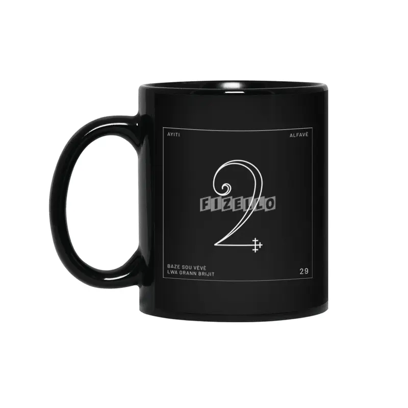 Number 2 | Alfavè Siyah Kupa