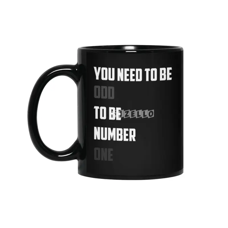 Number 1 Siyah Kupa