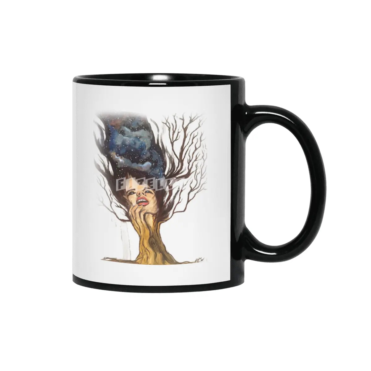 Dreaming Tree Siyah Kupa