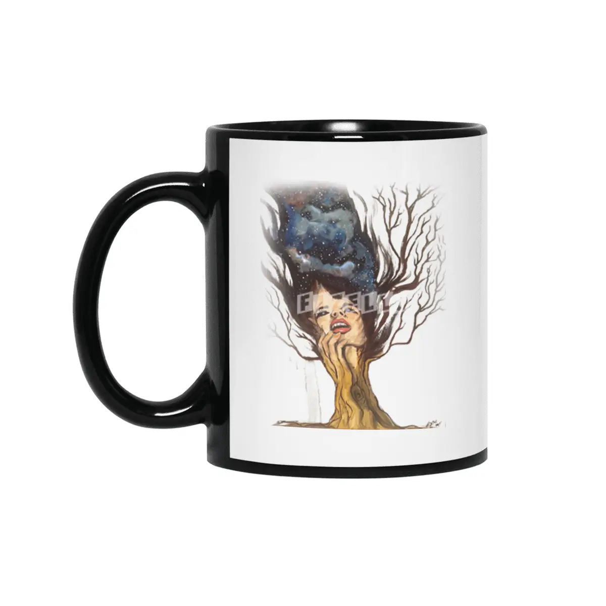 Dreaming Tree Siyah Kupa