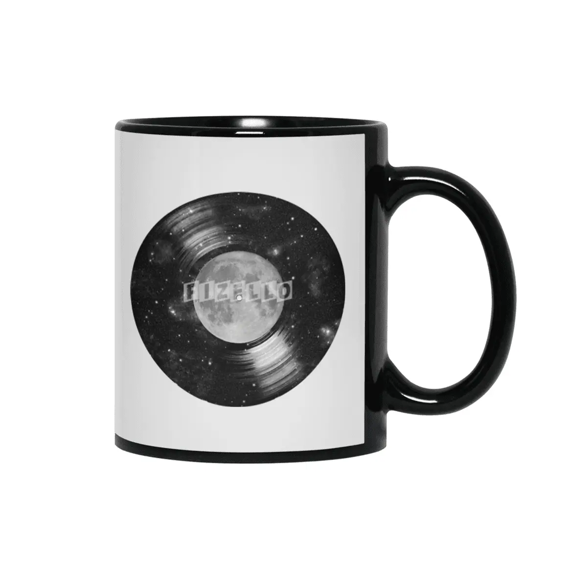 Galaxy Tunes Siyah Kupa