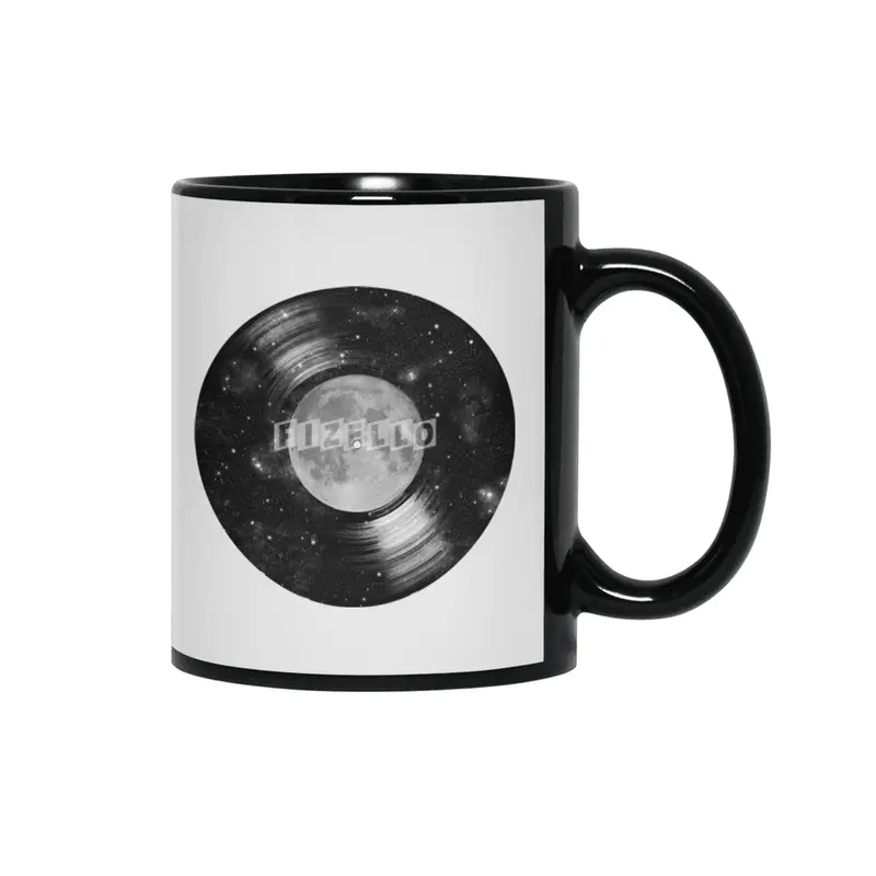 Galaxy Tunes Siyah Kupa