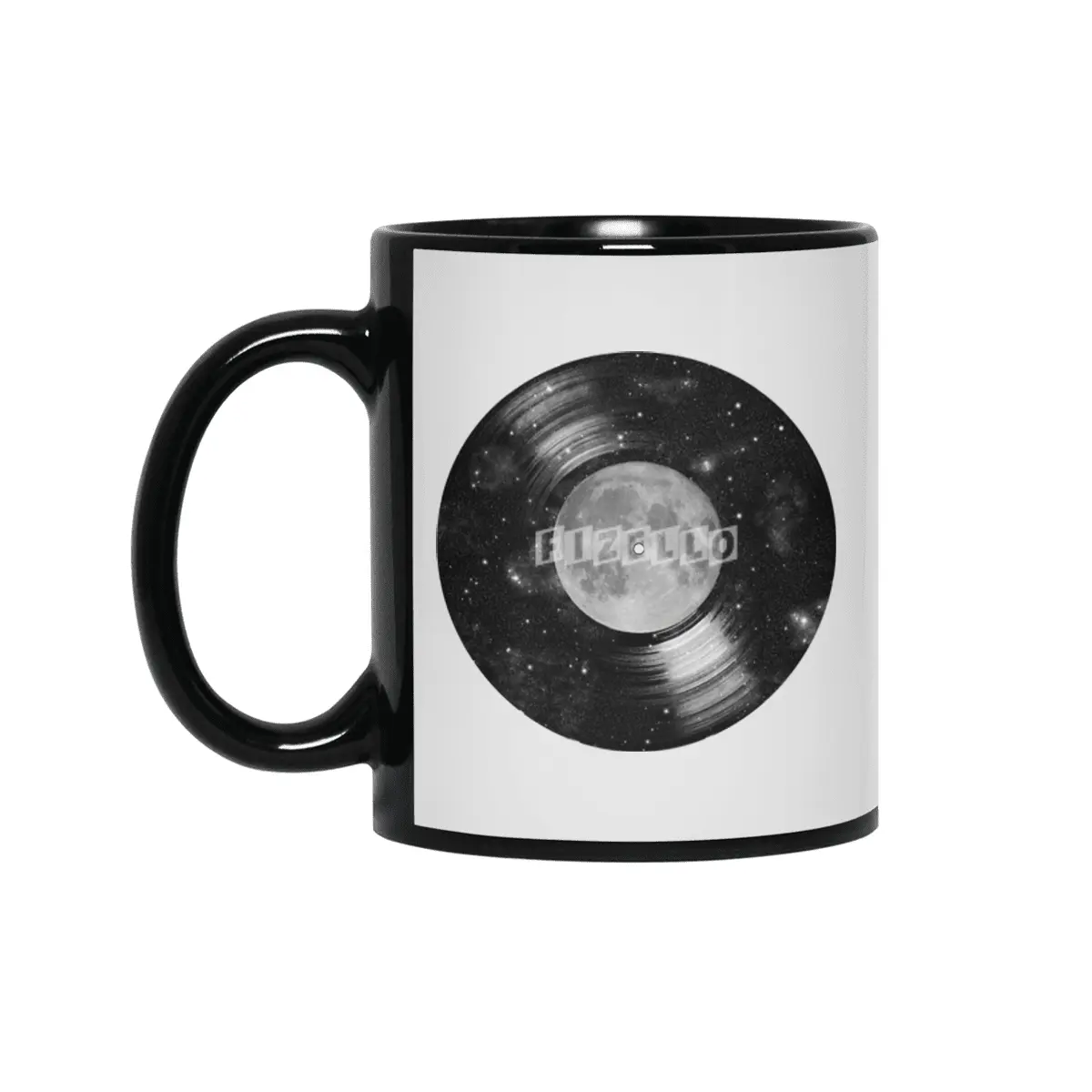 Galaxy Tunes Siyah Kupa