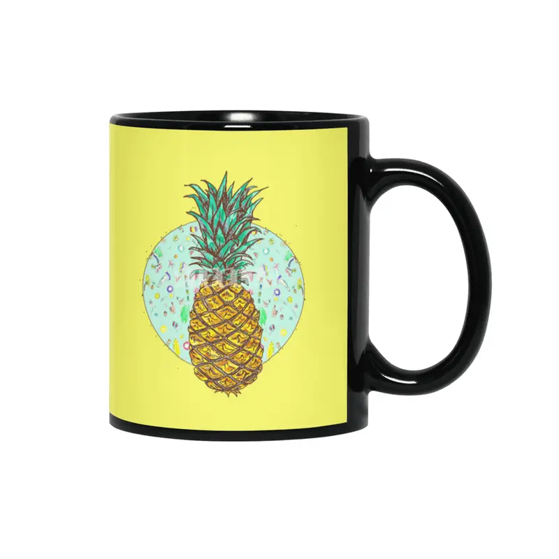 Pineapple Siyah Kupa
