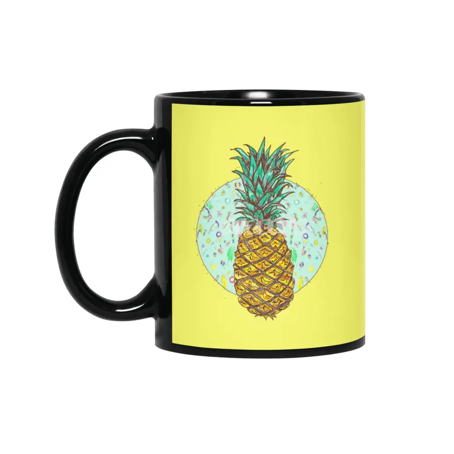 Pineapple Siyah Kupa