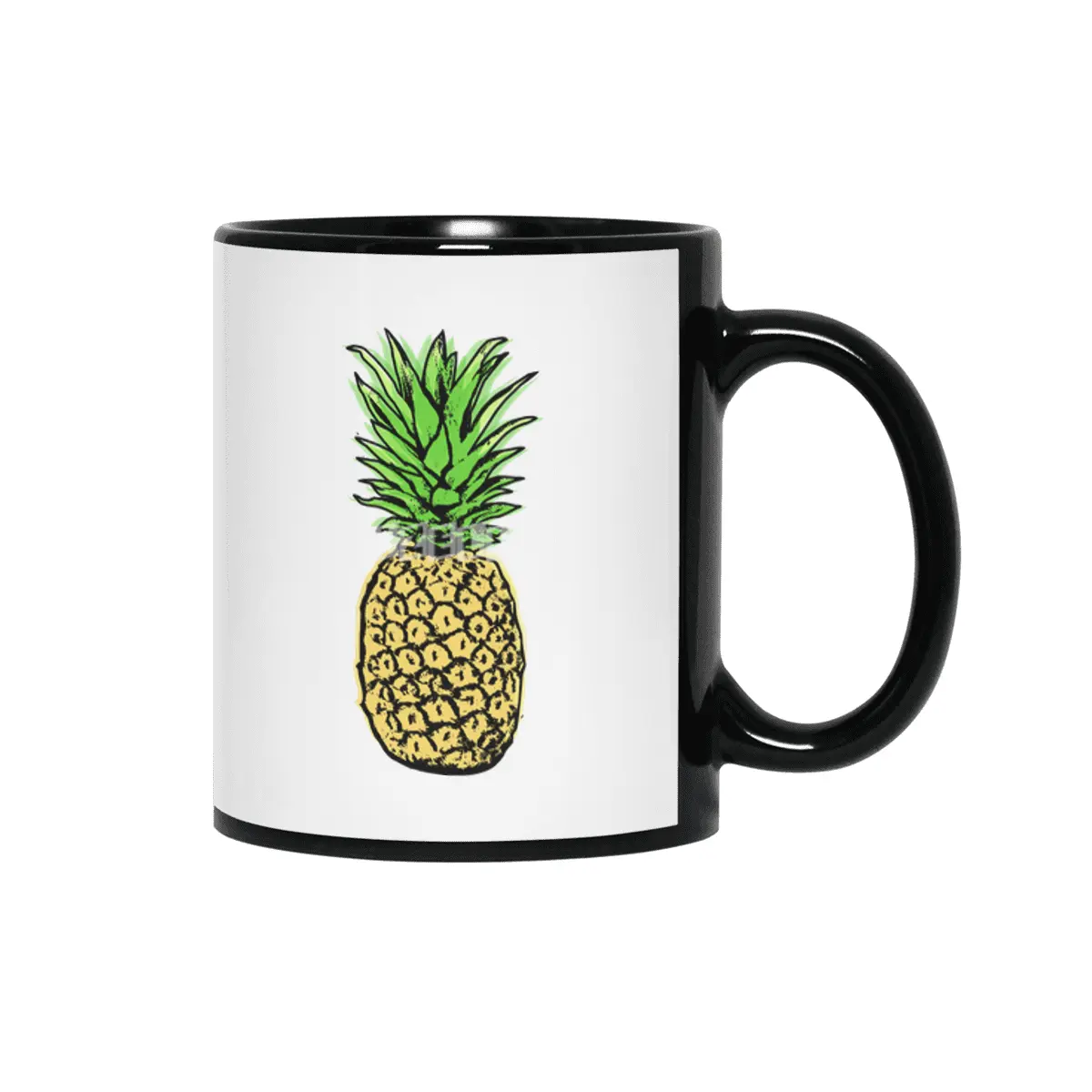 Pineapple Siyah Kupa