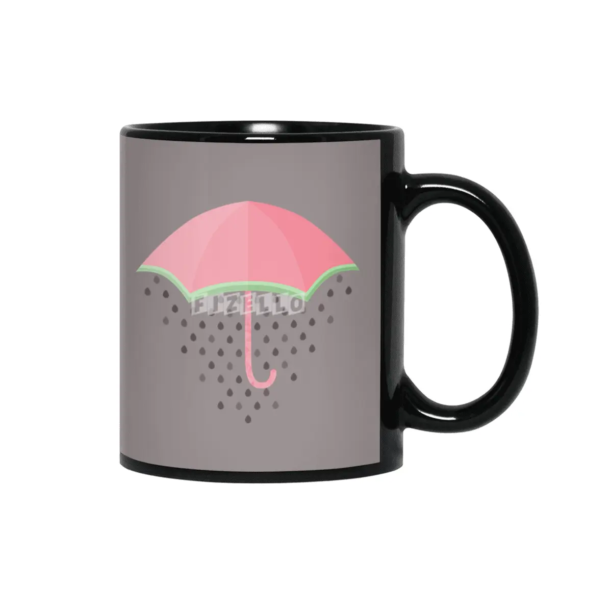 Summer Showers Siyah Kupa