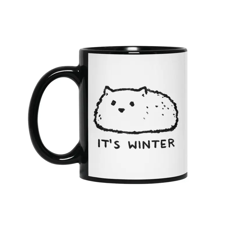 It's Winter Siyah Kupa