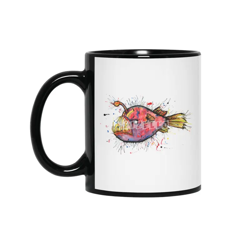 Angler Fish Siyah Kupa