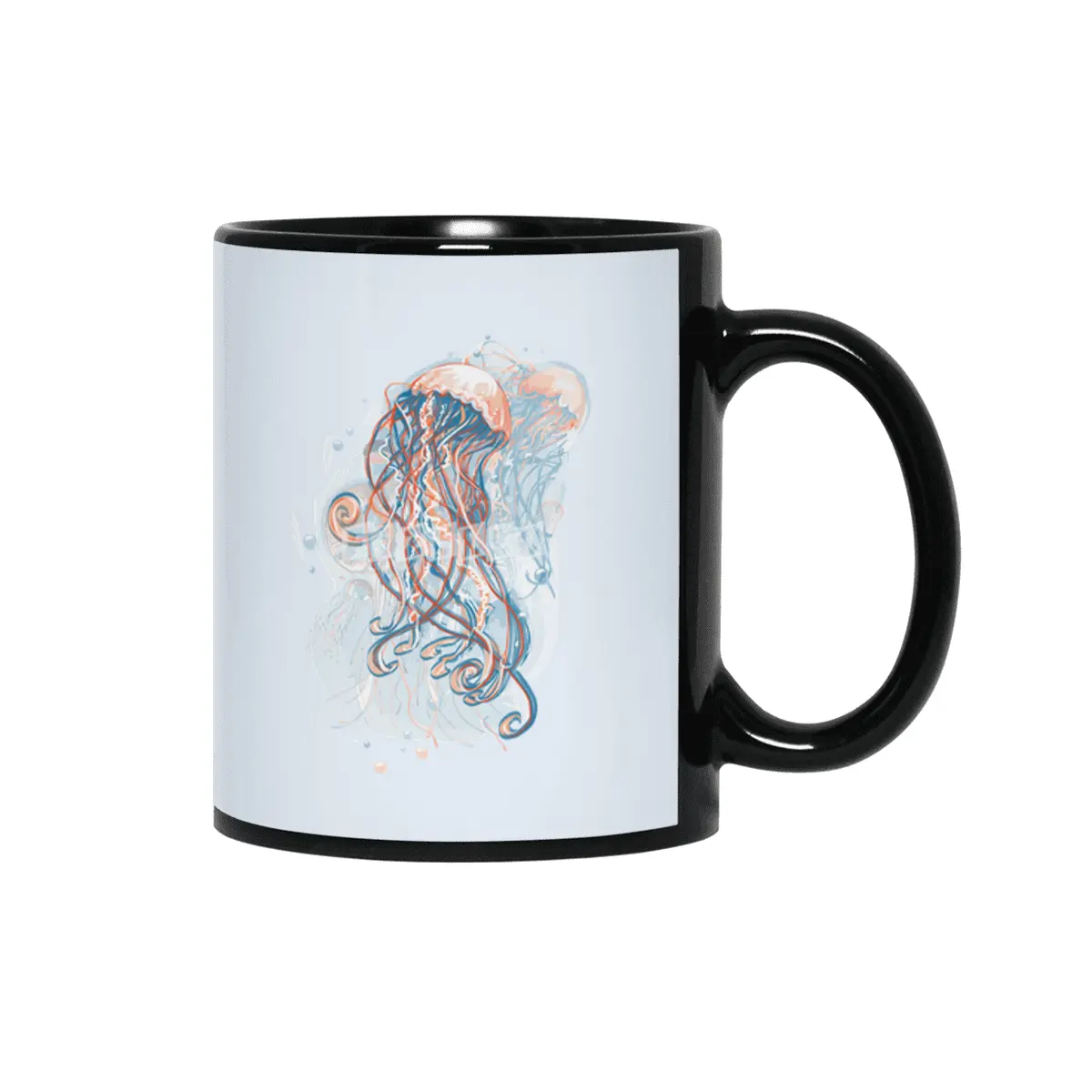 Jellyfish Siyah Kupa