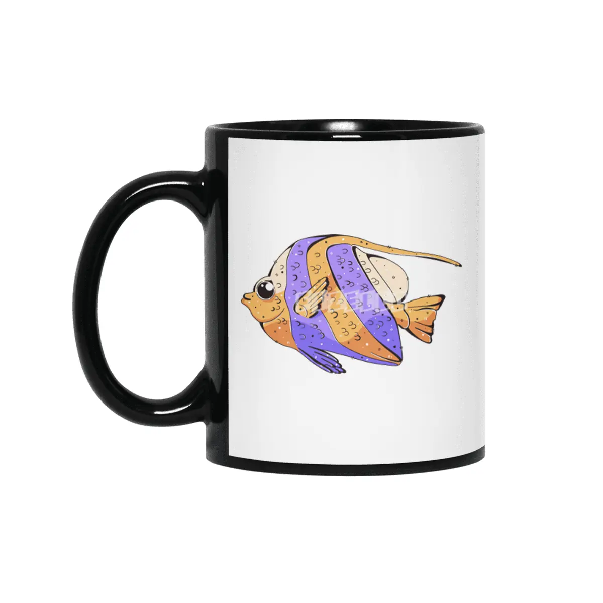 Pennant Coralfish Siyah Kupa