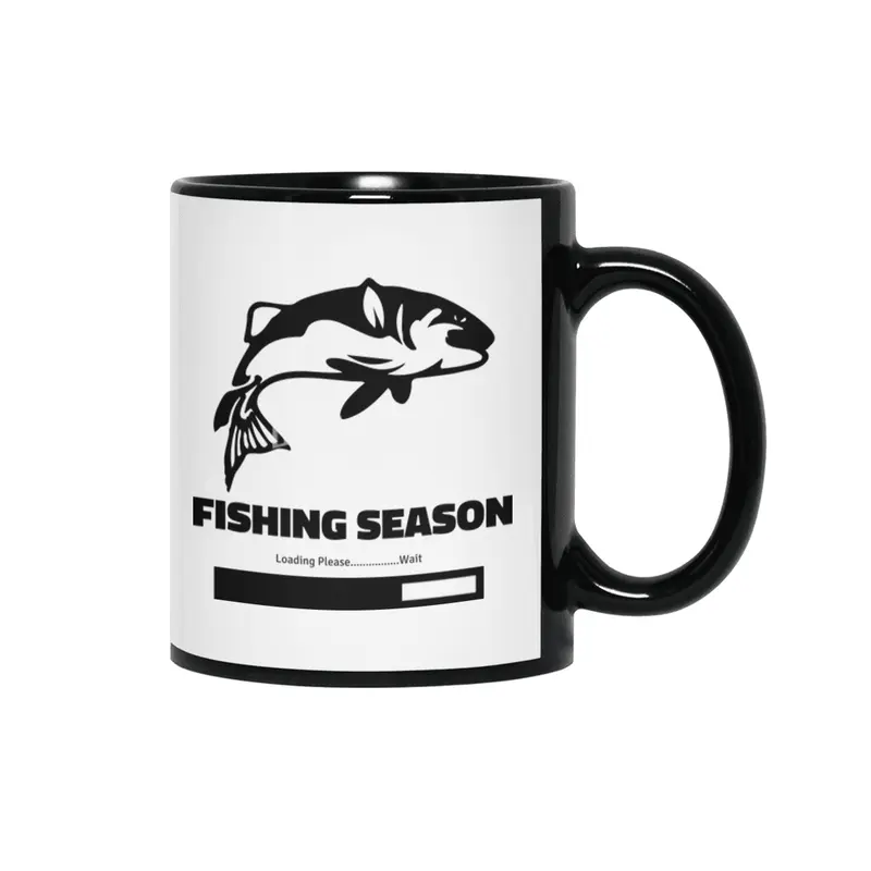 Fishing Season Loading Please Wait Siyah Kupa